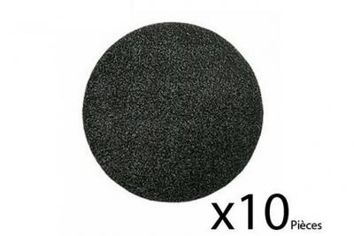 Feuilles abrasives, set de 10 pi&egrave;ces 115 mm, 120