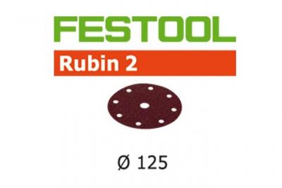 Boite de 50 abrasifs FESTOOL STF D125/8 - P.180 - RU2/50 - 499099