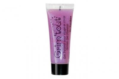 Maquillage Grim'tout Gel paillet&eacute; 25ml Rose - Sans paraben