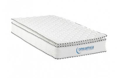 Matelas 80 x 200 cm ressorts ensach&eacute;s et surmatelas int&eacute;gr&eacute; &eacute;p.24cm - ALTIER de DREAMEA