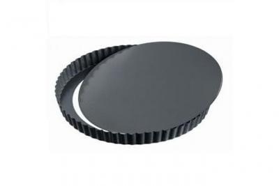 Moule a tarte ou a quiche fond amovible 28 cm la forme plus - kaiser