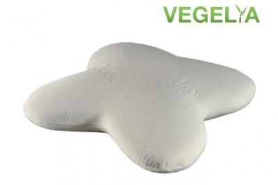 Oreiller vegelya premium fly mousse &agrave; m&eacute;moire de forme 65x65cm
