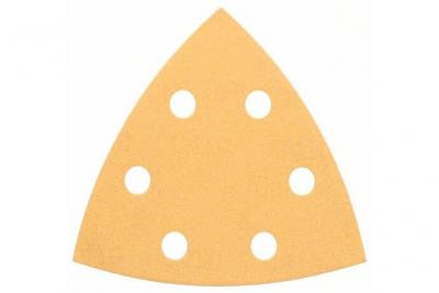 Bosch 2608605150 Accessoire De Pon&ccedil;age Lot De 5 Feuilles Abrasives R:Wt K80