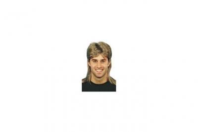 Perruque Mullet Jason Meche Annees 80 - Blonde - Taille Unique