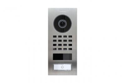 DoorBird Portier vid&eacute;o IP avec d&eacute;tecteur de Mouvement - D1101V Encastrable Argent&eacute;