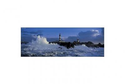 Puzzle 1000 pi&egrave;ces panoramique - Jean Guichard : Phare Le Cr&eacute;ach