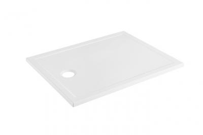Receveur Ancoswing &agrave; poser et/ou &agrave; encastrer 100x80x3 - Blanc