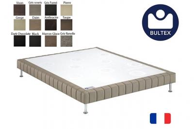 Sommier d&eacute;co bultex confort m&eacute;dium morphologique 3 zones 160x200