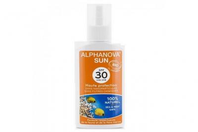 Alphanova Protecteur Solaire Solaire Bio Spf30 Spray 125gr