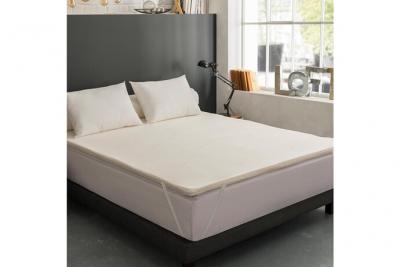 Surmatelas VISCOVEGETAL mousse &agrave; m&eacute;moire de forme - 140/190 - DODO