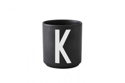DESIGN LETTERS Tasse en porcelaine Personal  - noir - K