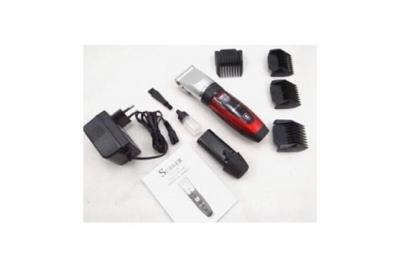 Coffret tondeuse pro a cheveux en titane ceramique rechargeable batterie de rechange 