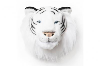 Troph&eacute;e peluche Tigre blanc Albert - Wild and Soft