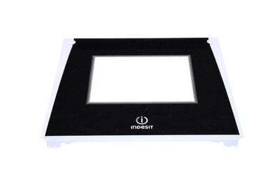 VERRE PORTE FOUR INDESIT-NEW PW ROHS pour FOUR INDESIT - C00285483