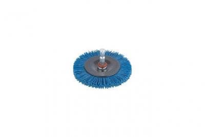 Wolfcraft 1 brosse circulaire nylon - - &oslash; 75 mm - bleu