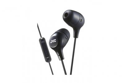 //eol//jvc ecouteurs intra-auriculaires tcde/micro marshmallow noirs