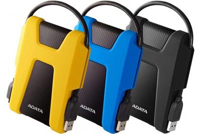 ADATA HD680 - Disque dur - chiffr&eacute; - 2 To - externe (portable) - USB 3.1 - AES 256 bits - noir 