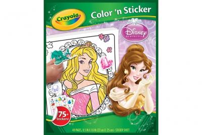 Crayola - Album coloriage & autocollants Princesses - Disney