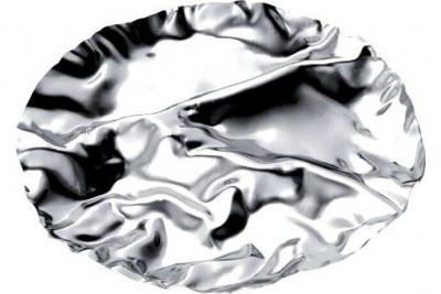 D&eacute;marreur &Agrave; Quatre Compartiments Alessi-Pepa En Acier Inoxydable 18/10 Brillant