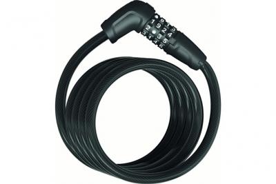 C&acirc;ble Antivol Spiral&eacute; Abus 5510c/180/10 Scmu Noir