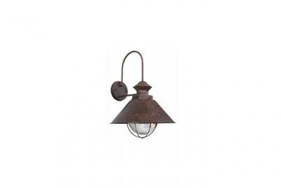 FARO BARCELONA Nautica-G Aplique Marron OXIDO E27 11W, Grande