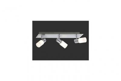 Applique Clapton Chrom&eacute; 3x5W smd led - Blanc