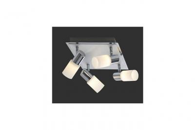Applique clapton chrom&eacute; 4x5w smd led l31