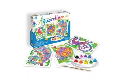 Jeu cr&eacute;atif Aquarellum - Zentangle - Sentosph&egrave;re - couleur variant