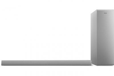 Philips barre de Son TV Bluetooth avec Caisson de Basse sans Fil 140W blanc