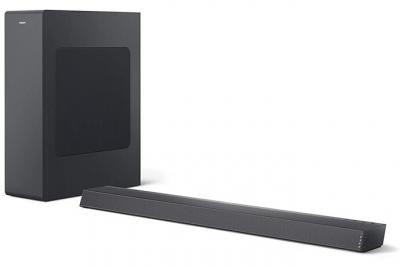 Philips barre de Son TV Bluetooth avec Caisson de Basse sans Fil 140W noir