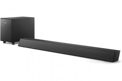 Philips barre de Son TV Bluetooth avec Caisson de Basse sans Fil 70W noir
