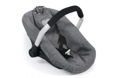 Bayer Chic 2000 708 76 Si&egrave;ge Auto Pour Poup&eacute;es - Coloris 76 Jeans Grey