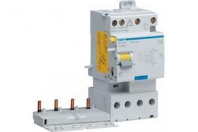 Bloc diff&eacute;rentiel double sortie 4P 25A 300mA type AC