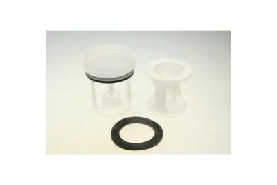 Bouchon blanc pompe askoll/plaset pour lave linge indesit - 8695173