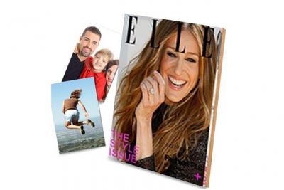 Cadre photo magazine ELLE 