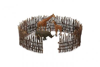 Collecta wilde dieren: boma cl&ocirc;ture 110 cm marron fonc&eacute;