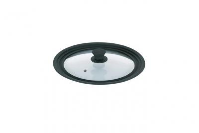 Couvercle en verre Concetta 28/32cm - Kela - Noir - Verre