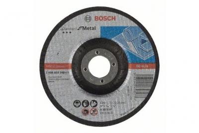 Disque &Agrave; Tron&ccedil;onner Bosch &Agrave; Moyeu D&eacute;port&eacute; Standard Pour Le M&eacute;tal 125X2.5 Mm - 2608603160