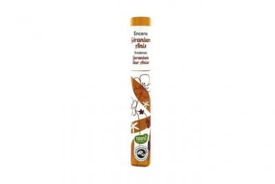 Encens G&eacute;ranium-Anis Aromandise - 30 b&acirc;tonnets
