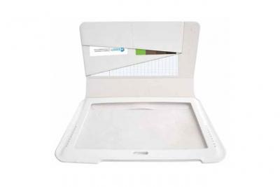 Housse de protection Heden Slim pr Samsung Tab2 101+ Note, blanc