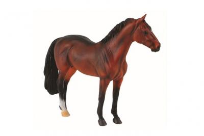Figurine Cheval : Etalon Hanoverian Baie Figurines Collecta 