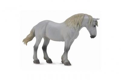 Figurine Cheval : Percheron Mare grey Figurines Collecta 
