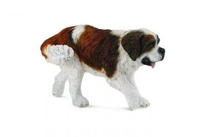 Figurine Chien : Saint Bernard Figurines Collecta