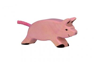Holztiger - 80067 - Figurine - Porcelet, Marchant