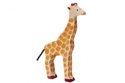 Holztiger - Figurine en bois girafe - Multicolore