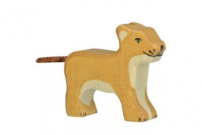Holztiger - 80141 - Figurine - Lion, Petit, Debout