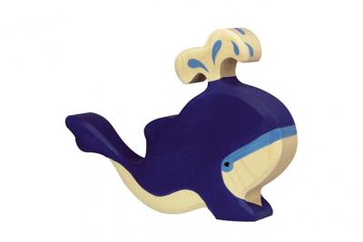 Figurine en bois Baleine HOLZTIGER 