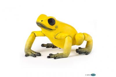 PAPO Figurine Grenouille &eacute;quatoriale - Jaune