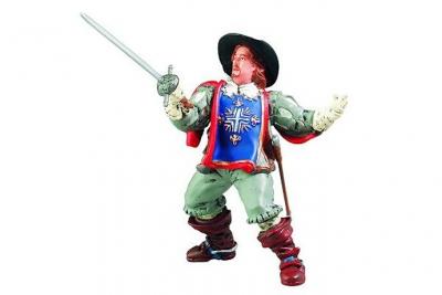 Figurine - PAPO - Porthos 8 cm X 10 cm - Enfant - Gar&ccedil;on - A partir de 3 ans
