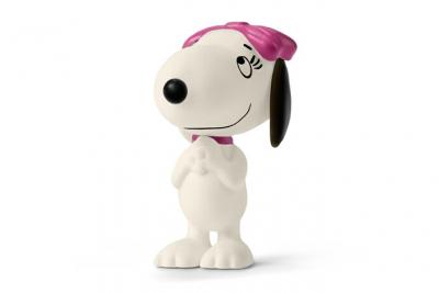 Schleich Peanuts Belle Delighted Figure Blanc